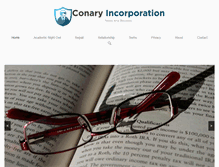Tablet Screenshot of conary.org